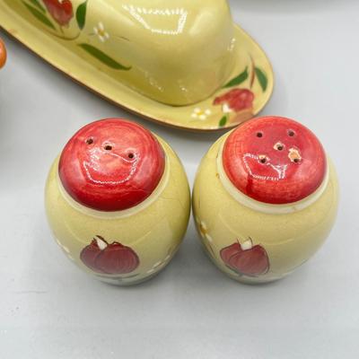 LOT 64: Vintage Stangl Pottery Dishes - Magnolia Pattern