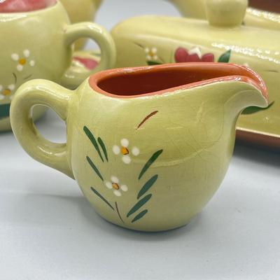 LOT 64: Vintage Stangl Pottery Dishes - Magnolia Pattern