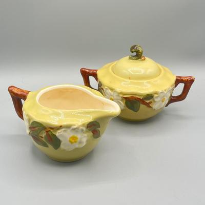 LOT 65: White Magnolia Pattern Vintage Stangl Pottery Dishes