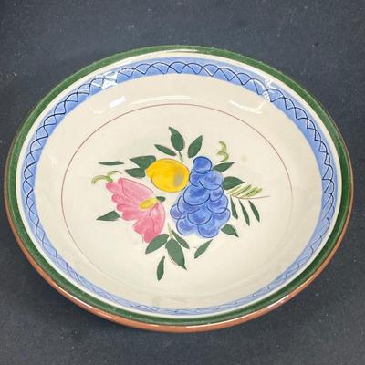 LOT 66: Vintage Stangl Pottery Dishes - Fruit and Flowers Pattern