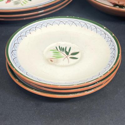 LOT 66: Vintage Stangl Pottery Dishes - Fruit and Flowers Pattern