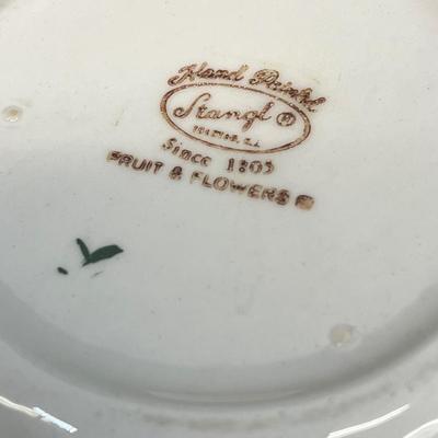 LOT 66: Vintage Stangl Pottery Dishes - Fruit and Flowers Pattern