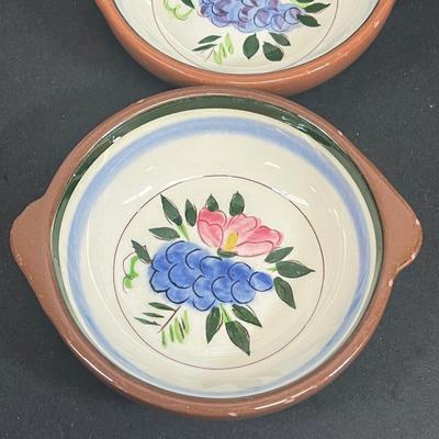 LOT 66: Vintage Stangl Pottery Dishes - Fruit and Flowers Pattern