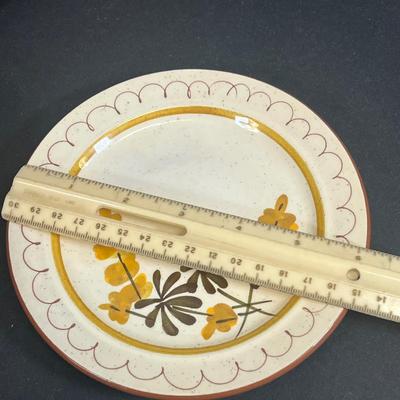 LOT 71: Golden Blossom Pattern - Vintage Stangl Pottery Dishes