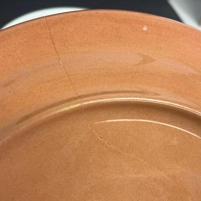 LOT 71: Golden Blossom Pattern - Vintage Stangl Pottery Dishes