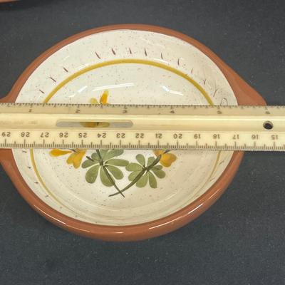 LOT 71: Golden Blossom Pattern - Vintage Stangl Pottery Dishes