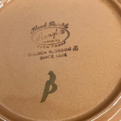 LOT 71: Golden Blossom Pattern - Vintage Stangl Pottery Dishes