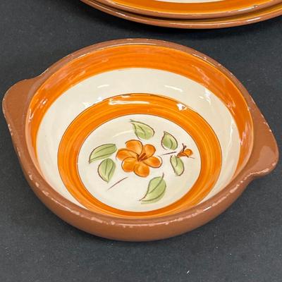 LOT 72: Bittersweet Pattern - Vintage Stangl Pottery Dishes