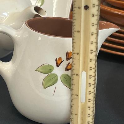 LOT 72: Bittersweet Pattern - Vintage Stangl Pottery Dishes