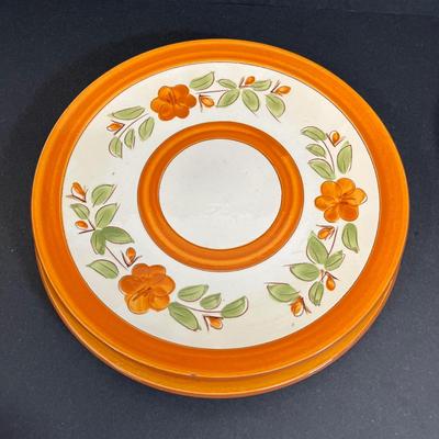 LOT 72: Bittersweet Pattern - Vintage Stangl Pottery Dishes