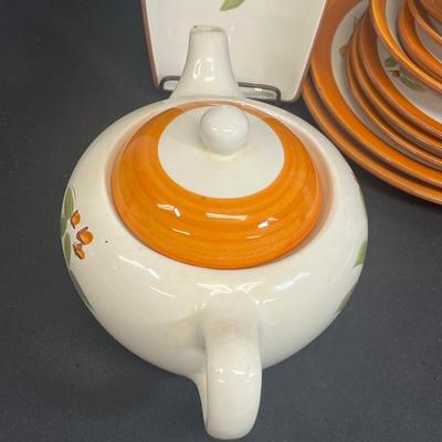 LOT 72: Bittersweet Pattern - Vintage Stangl Pottery Dishes