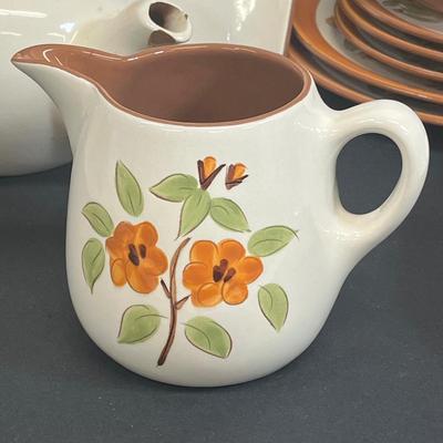 LOT 72: Bittersweet Pattern - Vintage Stangl Pottery Dishes