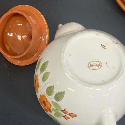 LOT 72: Bittersweet Pattern - Vintage Stangl Pottery Dishes