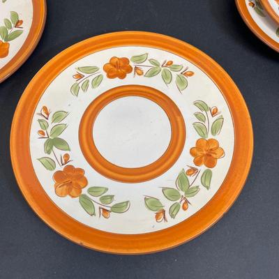 LOT 72: Bittersweet Pattern - Vintage Stangl Pottery Dishes