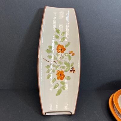 LOT 72: Bittersweet Pattern - Vintage Stangl Pottery Dishes