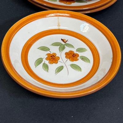 LOT 72: Bittersweet Pattern - Vintage Stangl Pottery Dishes