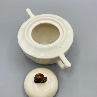 LOT 73: Vintage Stangl Pottery Dishes - Sculptured Fruit Pattern