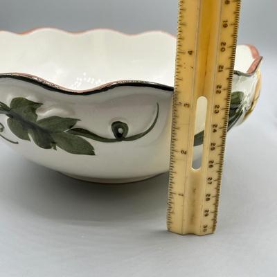 LOT 73: Vintage Stangl Pottery Dishes - Sculptured Fruit Pattern