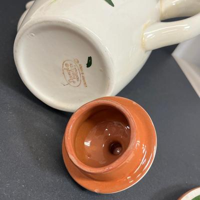 LOT 74: Vintage Stangl Pottery Dishes - Country Garden Pattern