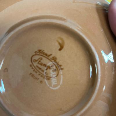 LOT 76: "Fruit" Pattern Vintage Stangl Pottery Dishes