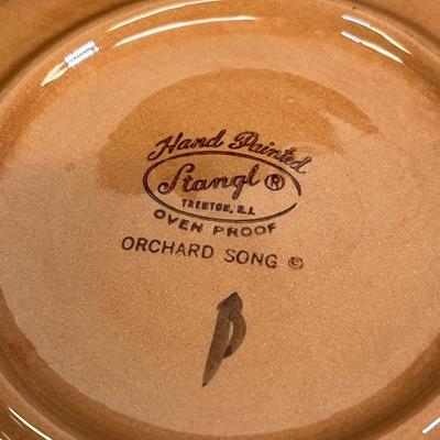 LOT 77: Vintage Stangl Pottery Dishes - Orchard Song