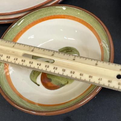 LOT 77: Vintage Stangl Pottery Dishes - Orchard Song
