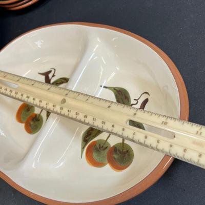 LOT 77: Vintage Stangl Pottery Dishes - Orchard Song