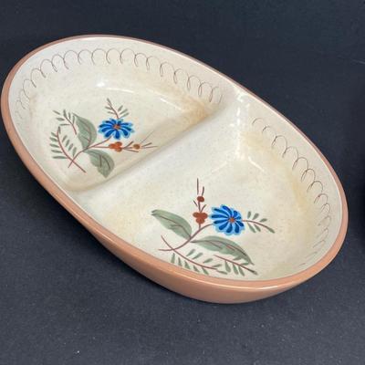 LOT 78: Mixed Patterns - Vintage Stangl Pottery Dishes - Thistle, Blue Daisy, Wild Rose