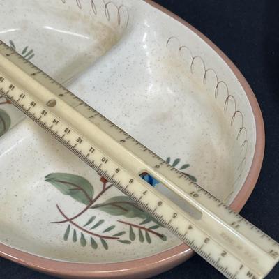 LOT 78: Mixed Patterns - Vintage Stangl Pottery Dishes - Thistle, Blue Daisy, Wild Rose