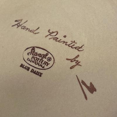 LOT 78: Mixed Patterns - Vintage Stangl Pottery Dishes - Thistle, Blue Daisy, Wild Rose