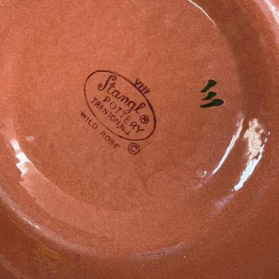 LOT 78: Mixed Patterns - Vintage Stangl Pottery Dishes - Thistle, Blue Daisy, Wild Rose