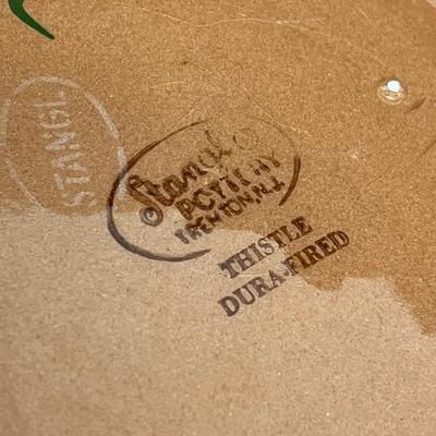 LOT 78: Mixed Patterns - Vintage Stangl Pottery Dishes - Thistle, Blue Daisy, Wild Rose