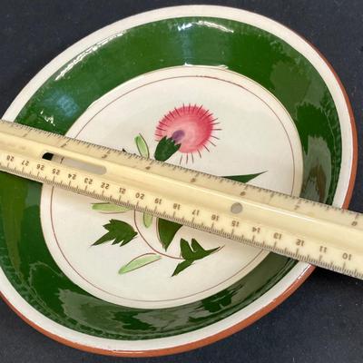 LOT 78: Mixed Patterns - Vintage Stangl Pottery Dishes - Thistle, Blue Daisy, Wild Rose