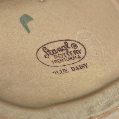 LOT 78: Mixed Patterns - Vintage Stangl Pottery Dishes - Thistle, Blue Daisy, Wild Rose