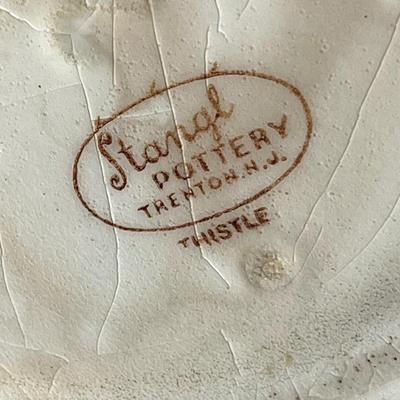 LOT 78: Mixed Patterns - Vintage Stangl Pottery Dishes - Thistle, Blue Daisy, Wild Rose