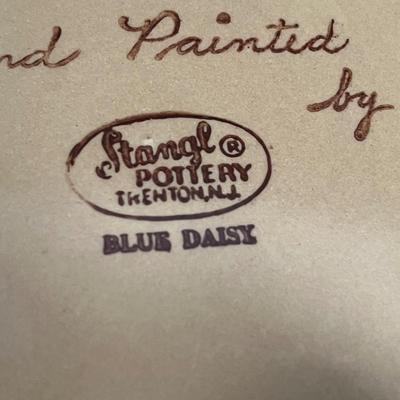 LOT 78: Mixed Patterns - Vintage Stangl Pottery Dishes - Thistle, Blue Daisy, Wild Rose