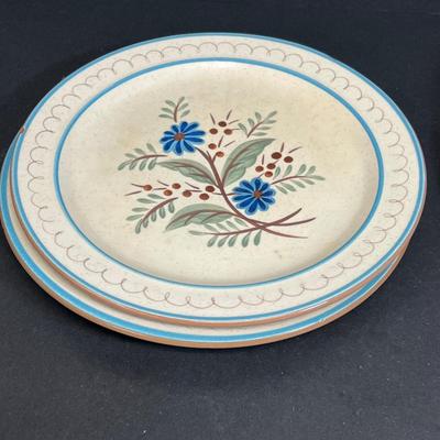 LOT 78: Mixed Patterns - Vintage Stangl Pottery Dishes - Thistle, Blue Daisy, Wild Rose