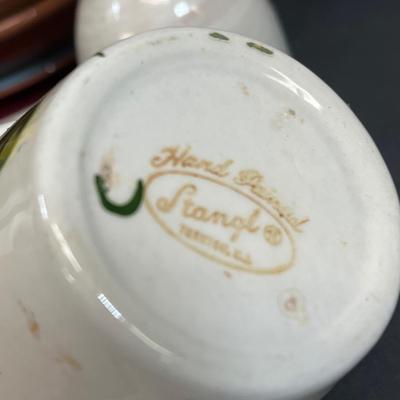 LOT 79: Vintage Stangl Pottery Dishes - Mixed Patterns