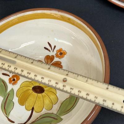 LOT 79: Vintage Stangl Pottery Dishes - Mixed Patterns