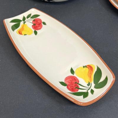 LOT 79: Vintage Stangl Pottery Dishes - Mixed Patterns