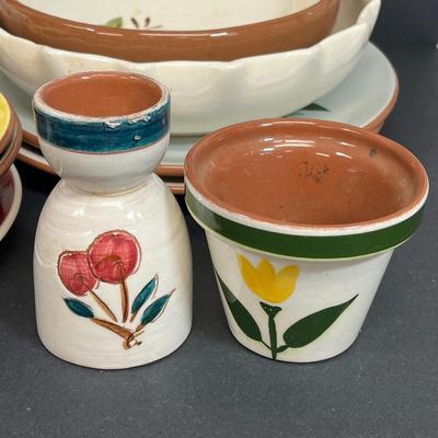LOT 79: Vintage Stangl Pottery Dishes - Mixed Patterns