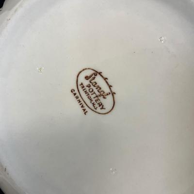 LOT 79: Vintage Stangl Pottery Dishes - Mixed Patterns