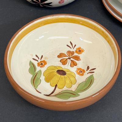 LOT 79: Vintage Stangl Pottery Dishes - Mixed Patterns