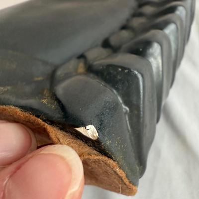 Pair of Black Ceramic Horse Head Sculptures (PB-HS)