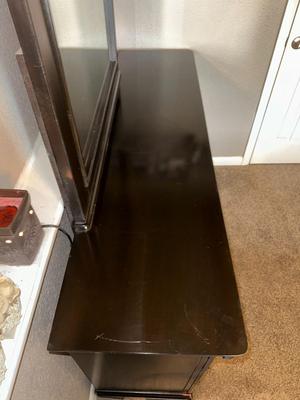 RIVERS EDGE 6 DRAWER DRESSER WITH MIRROR