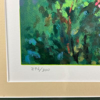 148 Serigraph By Christian Title "Golden Hour" #296/300 Signed