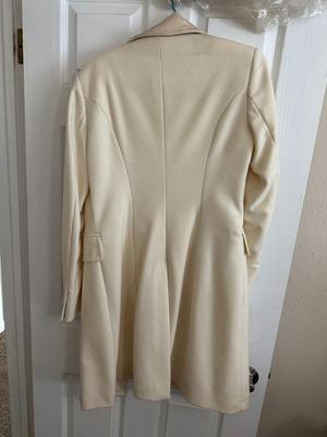 CREAM COLORED LADIES COAT