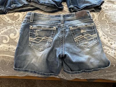 LADIES JEAN SHORTS