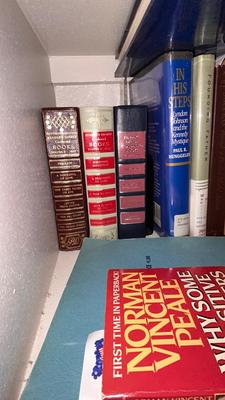 AN ASSORTMENT OF DIFFERENT BOOKS