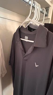 MENS XL POLO SHIRTS GRAND SLAM, CALLAWAY, ADIDAS, CASCADE SPORTS AND MORE